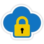 cloud secure android application logo